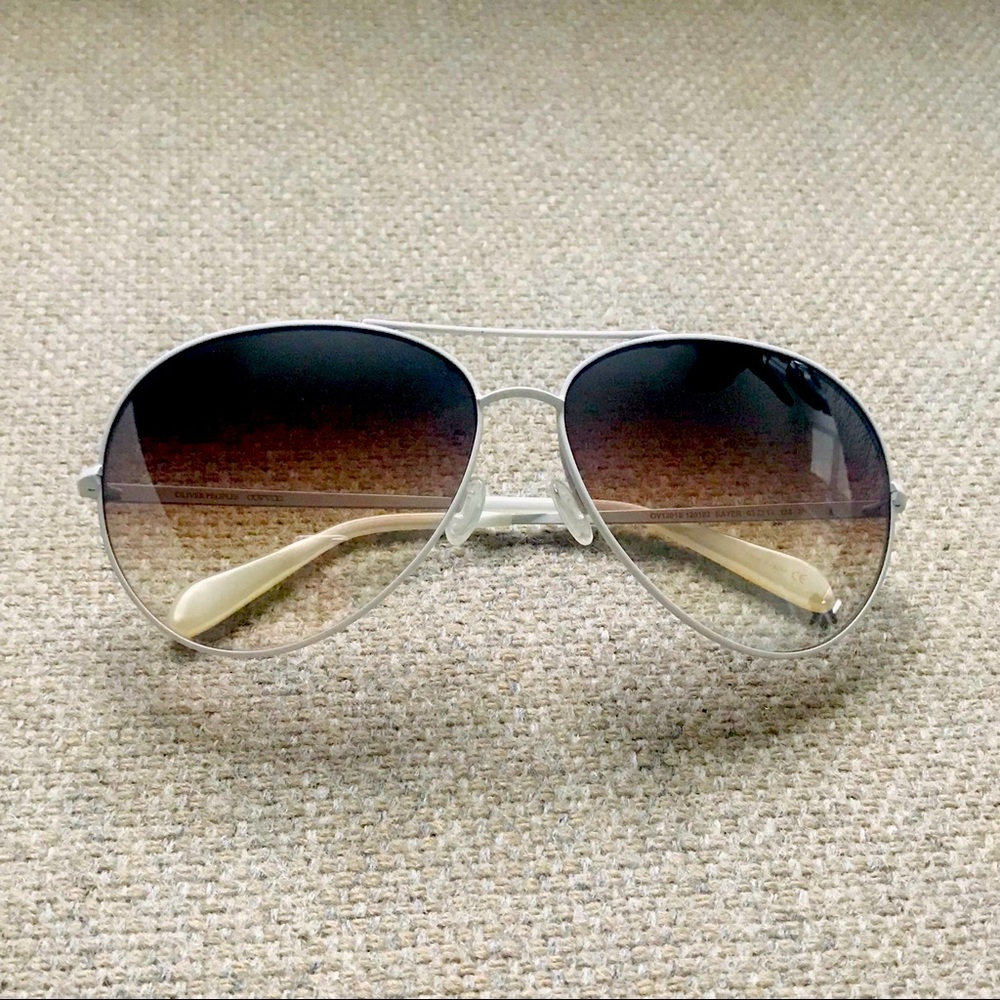 Oliver Peoples | Sayer Aviator Sunglasses